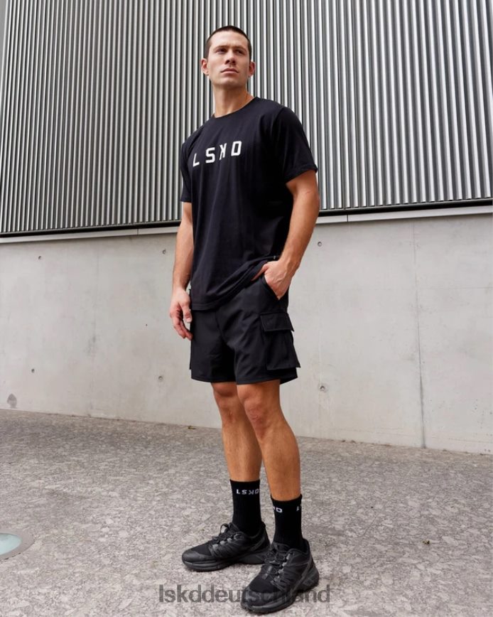 Männer LSKD Energy Stretch Performance Cargo Short – Schwarz Bekleidung VD2NLV1103