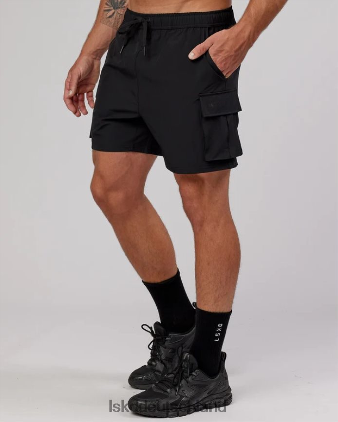Männer LSKD Energy Stretch Performance Cargo Short – Schwarz Bekleidung VD2NLV1103