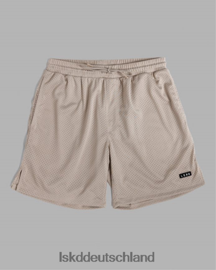 Männer LSKD Grundlegende Mesh-Shorts – Schieferbeige Bekleidung VD2NLV1116