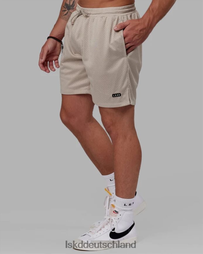 Männer LSKD Grundlegende Mesh-Shorts – Schieferbeige Bekleidung VD2NLV1116