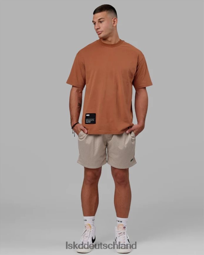 Männer LSKD Grundlegende Mesh-Shorts – Schieferbeige Bekleidung VD2NLV1116