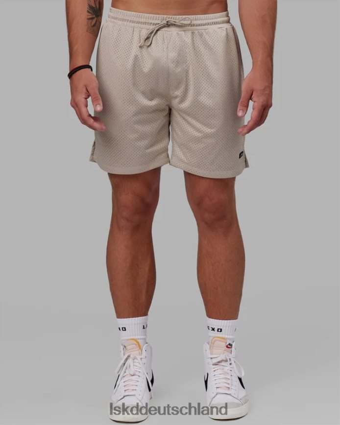 Männer LSKD Grundlegende Mesh-Shorts – Schieferbeige Bekleidung VD2NLV1116