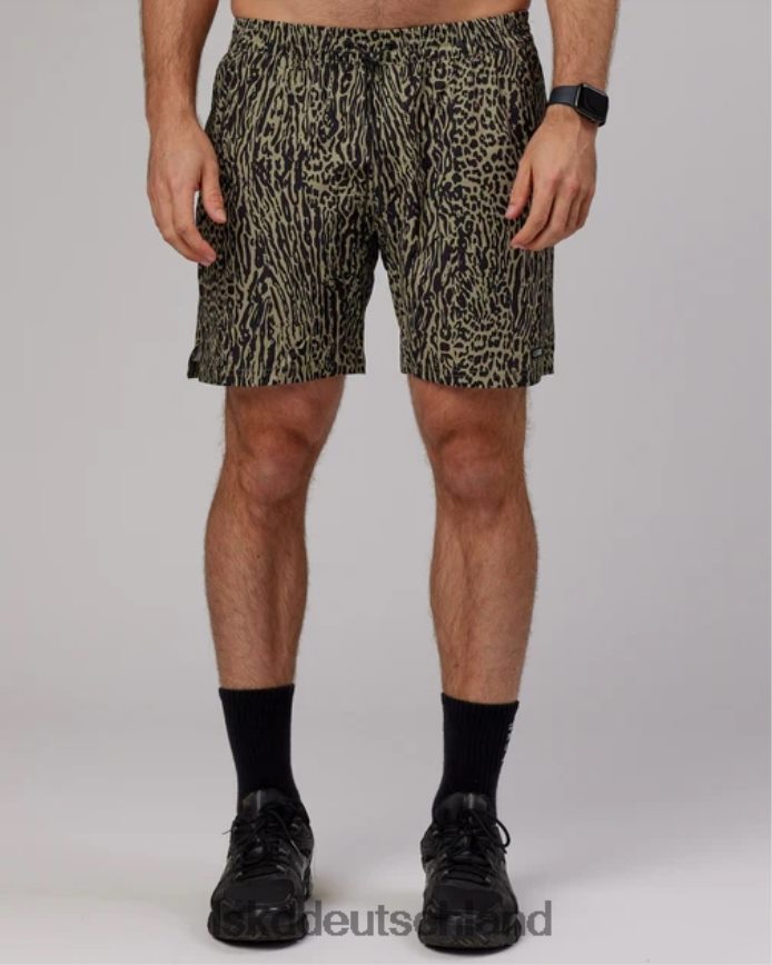 Männer LSKD Hunter 7'' Performance Short – Laurel Oak-Schwarz Bekleidung VD2NLV1124