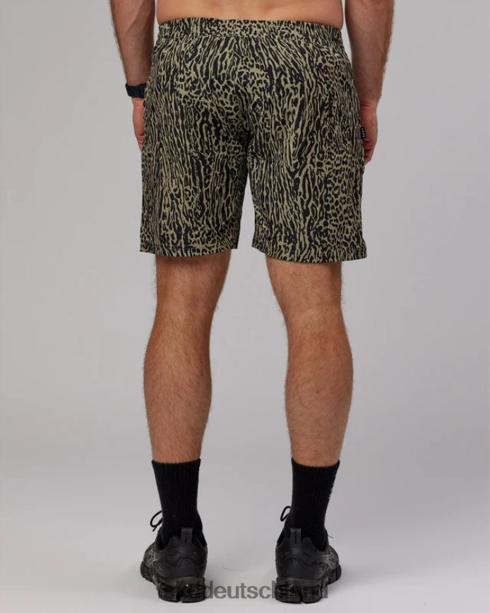 Männer LSKD Hunter 7'' Performance Short – Laurel Oak-Schwarz Bekleidung VD2NLV1124
