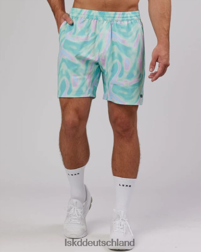 Männer LSKD Intensität 7'' Performance Ripstop Short – Euphorie-Blaugrün Bekleidung VD2NLV1123