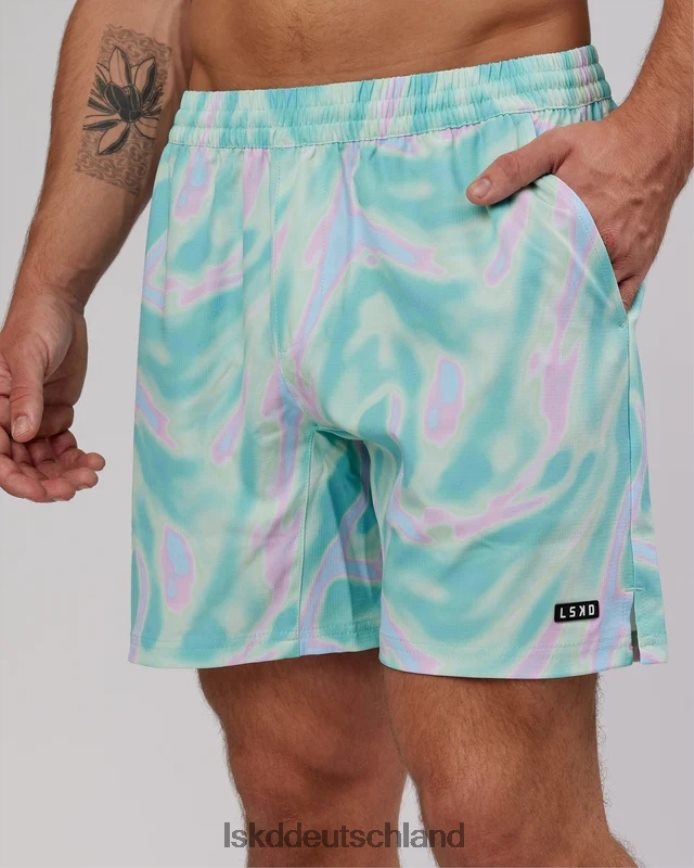 Männer LSKD Intensität 7'' Performance Ripstop Short – Euphorie-Blaugrün Bekleidung VD2NLV1123