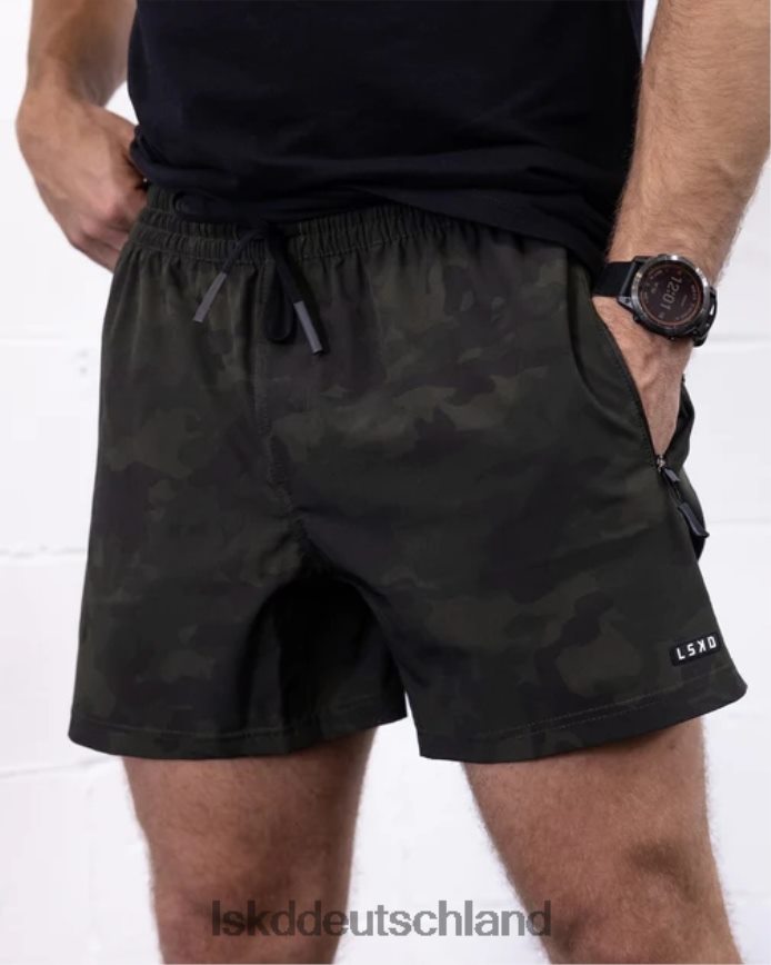 Männer LSKD Rep 5'' Performance Short – dunkles Oliv-Camouflage Bekleidung VD2NLV1121