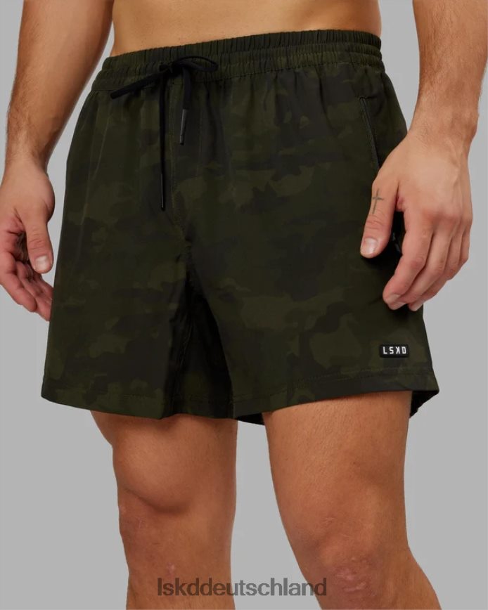 Männer LSKD Rep 5'' Performance Short – dunkles Oliv-Camouflage Bekleidung VD2NLV1121