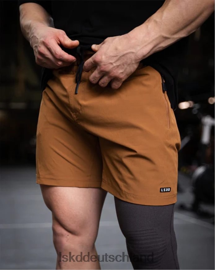 Männer LSKD Rep 7'' Performance Short – Kamel Bekleidung VD2NLV1126