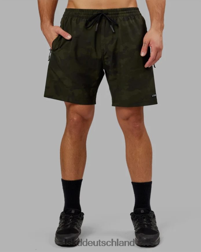 Männer LSKD Rep 7'' Performance Short – dunkles Oliv-Camouflage Bekleidung VD2NLV1073