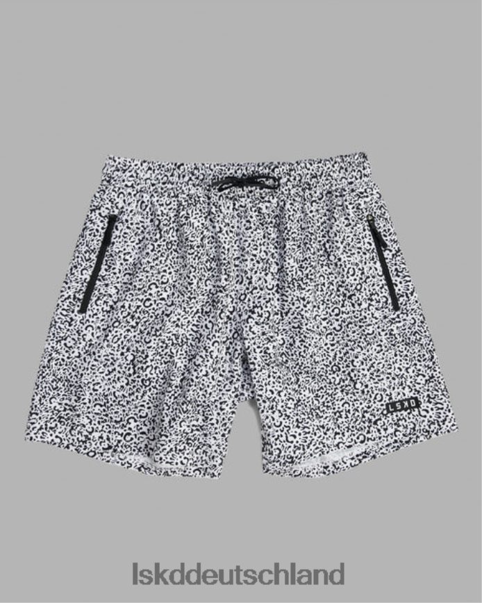 Männer LSKD Rep 7'' Performance Short – geflecktes Weiß-Schwarz Bekleidung VD2NLV1061