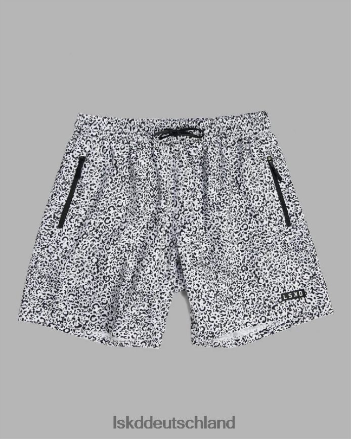Männer LSKD Rep 7'' Performance Short – geflecktes Weiß-Schwarz Bekleidung VD2NLV1061