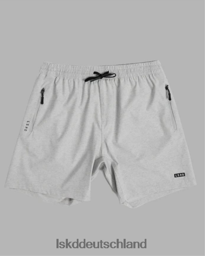 Männer LSKD Rep 7'' Performance Short – hellgrau meliert Bekleidung VD2NLV1104