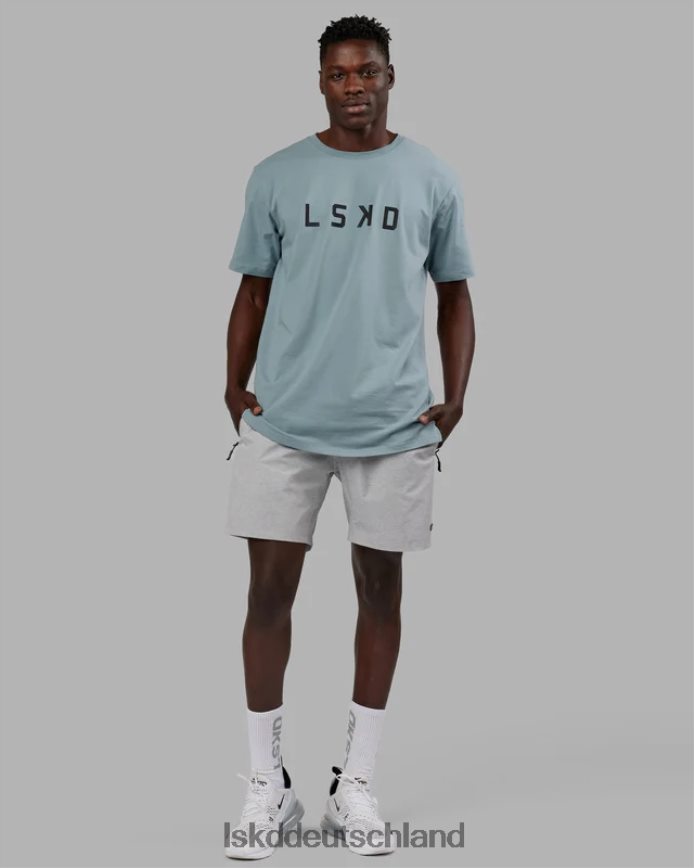 Männer LSKD Rep 7'' Performance Short – hellgrau meliert Bekleidung VD2NLV1104