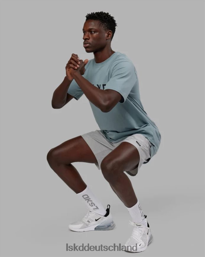 Männer LSKD Rep 7'' Performance Short – hellgrau meliert Bekleidung VD2NLV1104