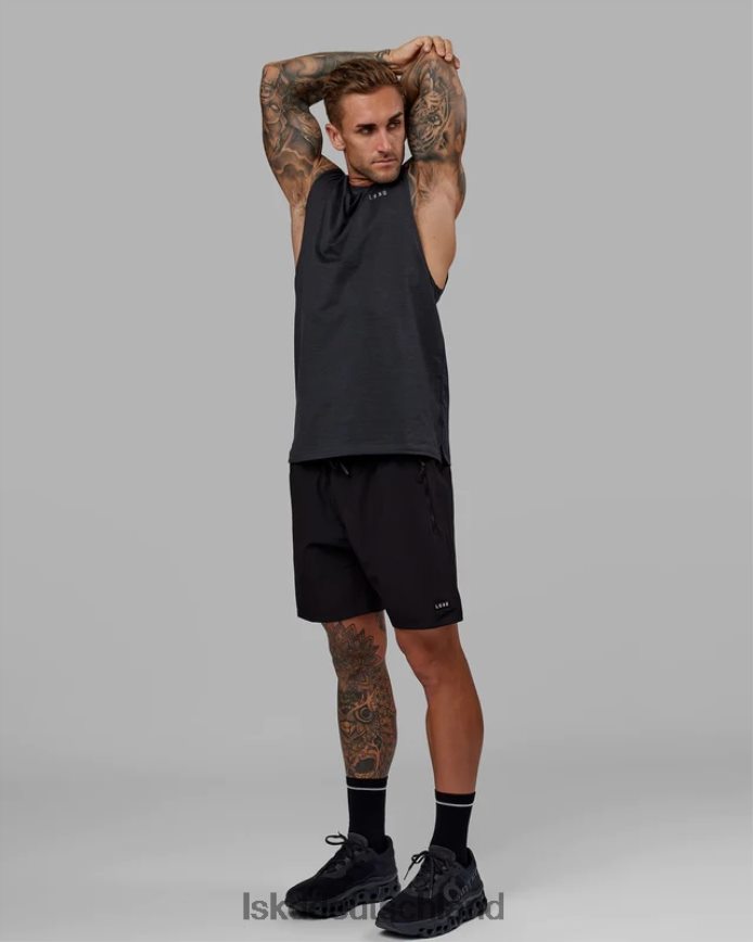 Männer LSKD Rep 7'' Performance Short – schwarz-weiß Bekleidung VD2NLV1060