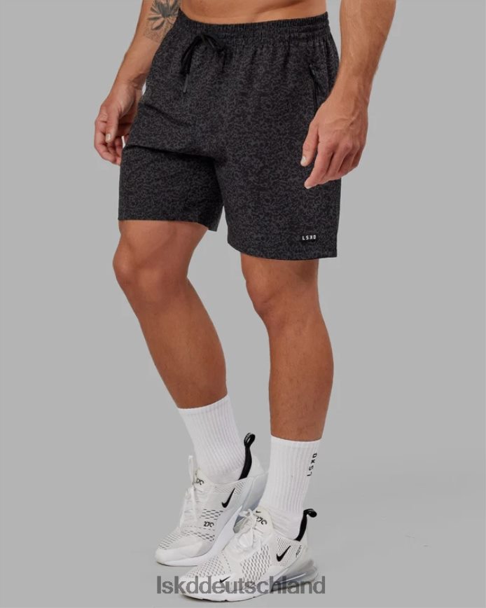 Männer LSKD Rep 7'' Performance Short – schwarze Radierung Bekleidung VD2NLV1102