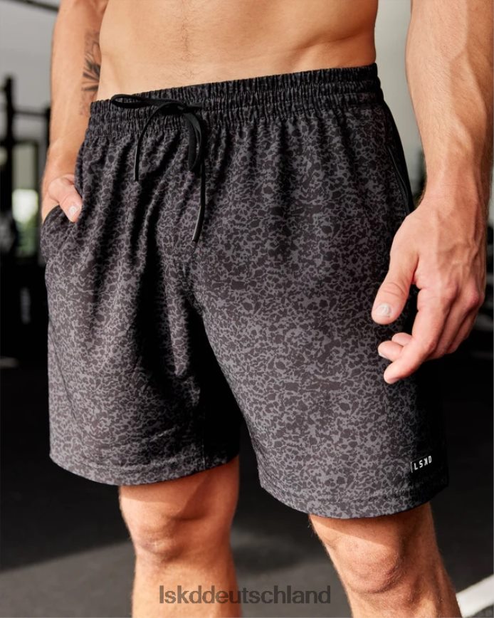 Männer LSKD Rep 7'' Performance Short – schwarze Radierung Bekleidung VD2NLV1102