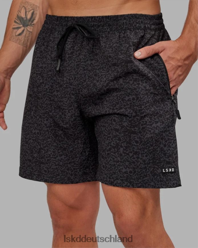 Männer LSKD Rep 7'' Performance Short – schwarze Radierung Bekleidung VD2NLV1102