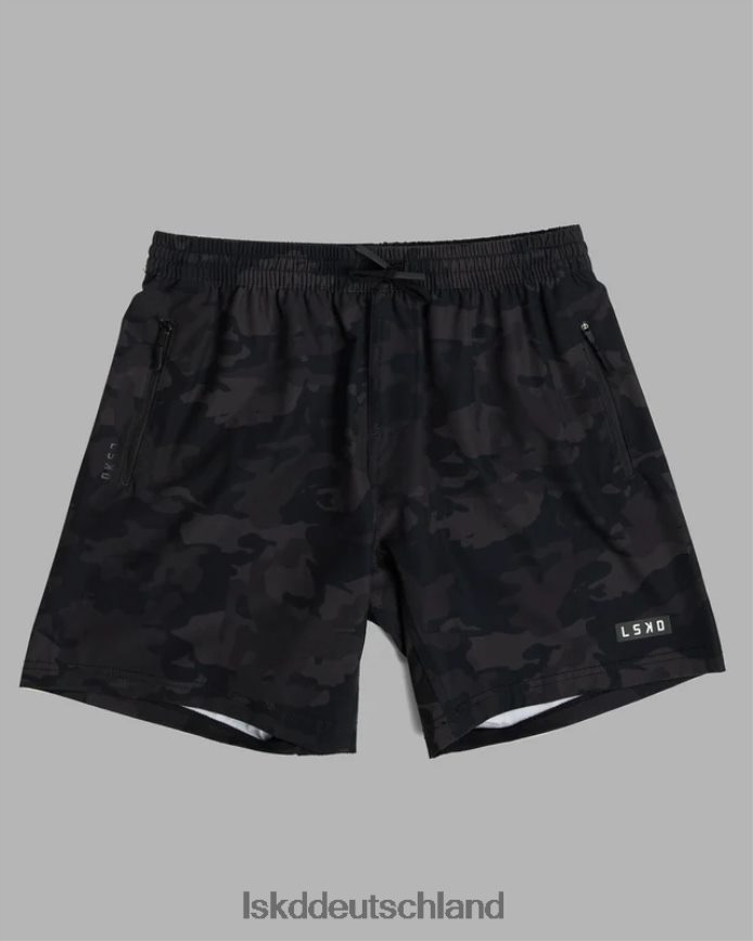 Männer LSKD Rep 7'' Performance Short – schwarzes Tarnmuster Bekleidung VD2NLV1065