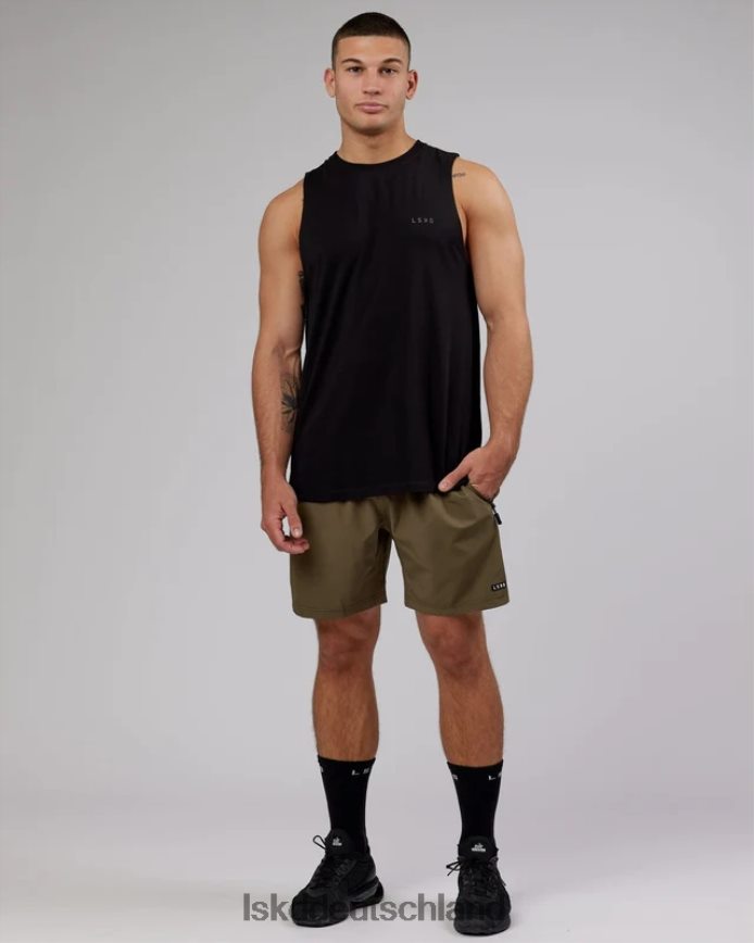 Männer LSKD Deluxe-Pimaflx-Tanktop – Schwarz Bekleidung VD2NLV1010