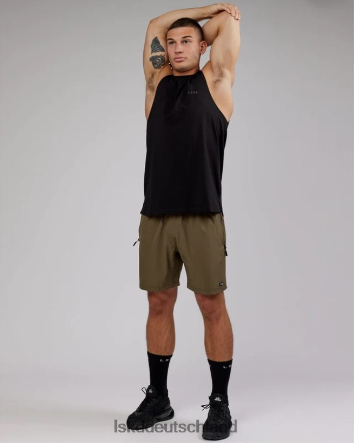 Männer LSKD Deluxe-Pimaflx-Tanktop – Schwarz Bekleidung VD2NLV1010