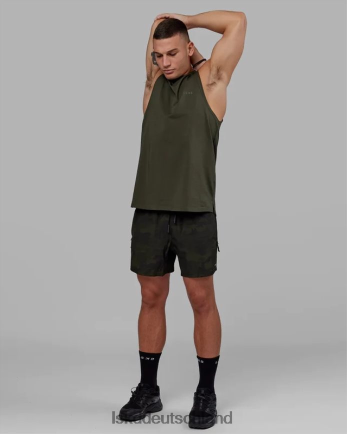 Männer LSKD Deluxe-Pimaflx-Tanktop – Waldnacht Bekleidung VD2NLV1005