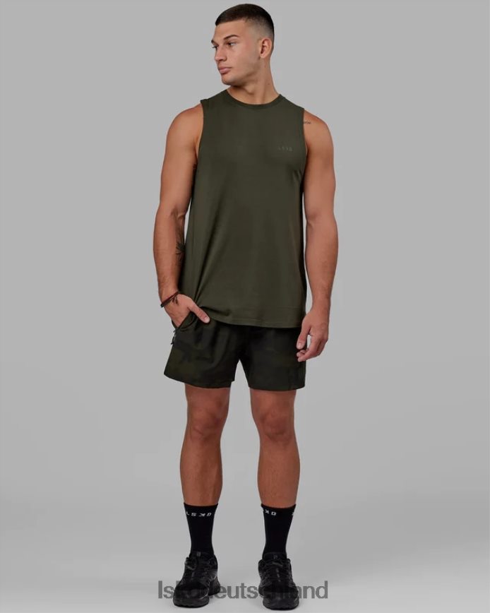 Männer LSKD Deluxe-Pimaflx-Tanktop – Waldnacht Bekleidung VD2NLV1005