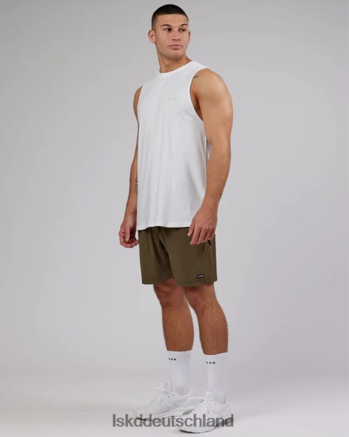 Männer LSKD Deluxe-Pimaflx-Tanktop – weiß Bekleidung VD2NLV1003