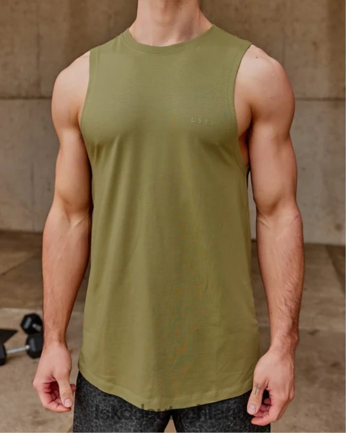 Männer LSKD Deluxe-Tanktop aus Pimaflx – Moosstein Bekleidung VD2NLV988