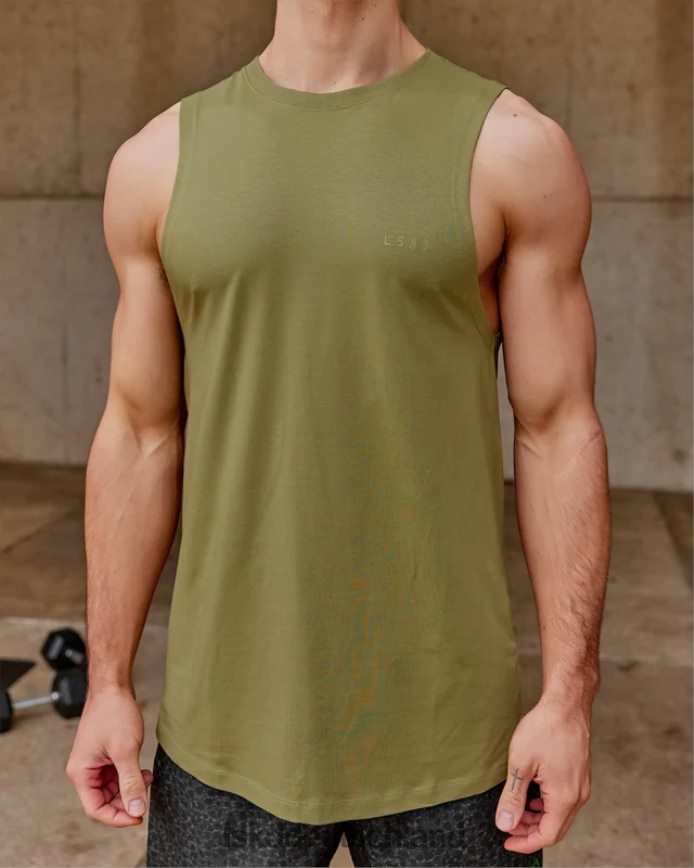 Männer LSKD Deluxe-Tanktop aus Pimaflx – Moosstein Bekleidung VD2NLV988