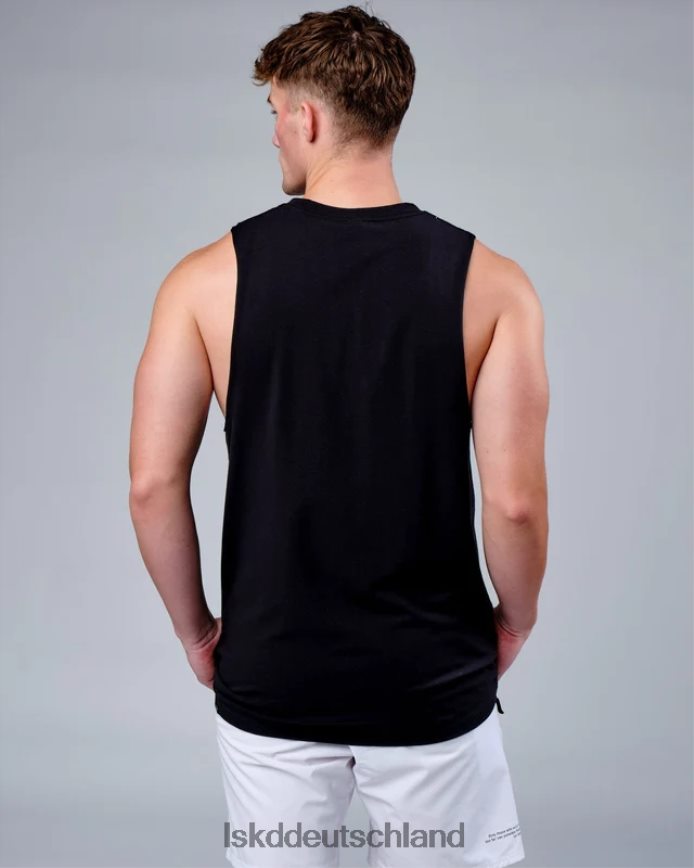 Männer LSKD Rep FLXCotton Training Fit Tank – Schwarz-Schwarz-Camouflage Bekleidung VD2NLV1017