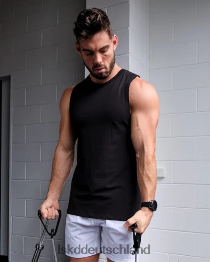 Männer LSKD Rival Flxcotton Training Fit Tank – Schwarz Bekleidung VD2NLV1015