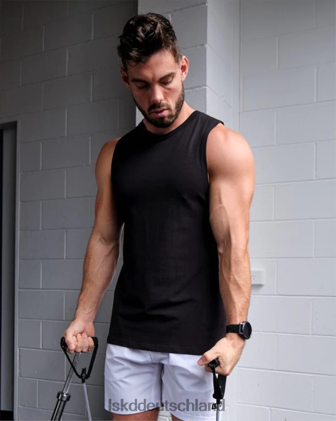 Männer LSKD Rival Flxcotton Training Fit Tank – Schwarz Bekleidung VD2NLV1015