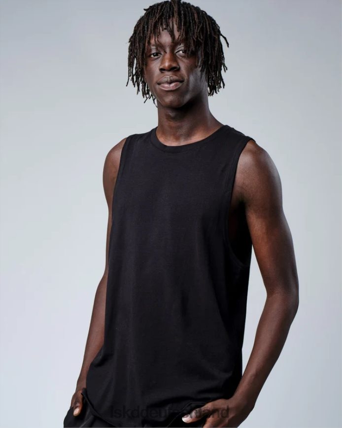 Männer LSKD Rival Flxcotton Training Fit Tank – Schwarz Bekleidung VD2NLV1015