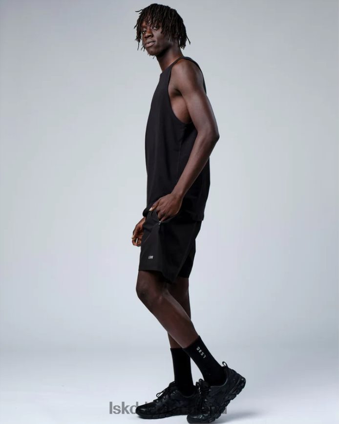 Männer LSKD Rival Flxcotton Training Fit Tank – Schwarz Bekleidung VD2NLV1015