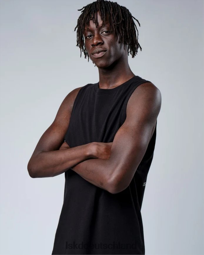 Männer LSKD Rival Flxcotton Training Fit Tank – Schwarz Bekleidung VD2NLV1015