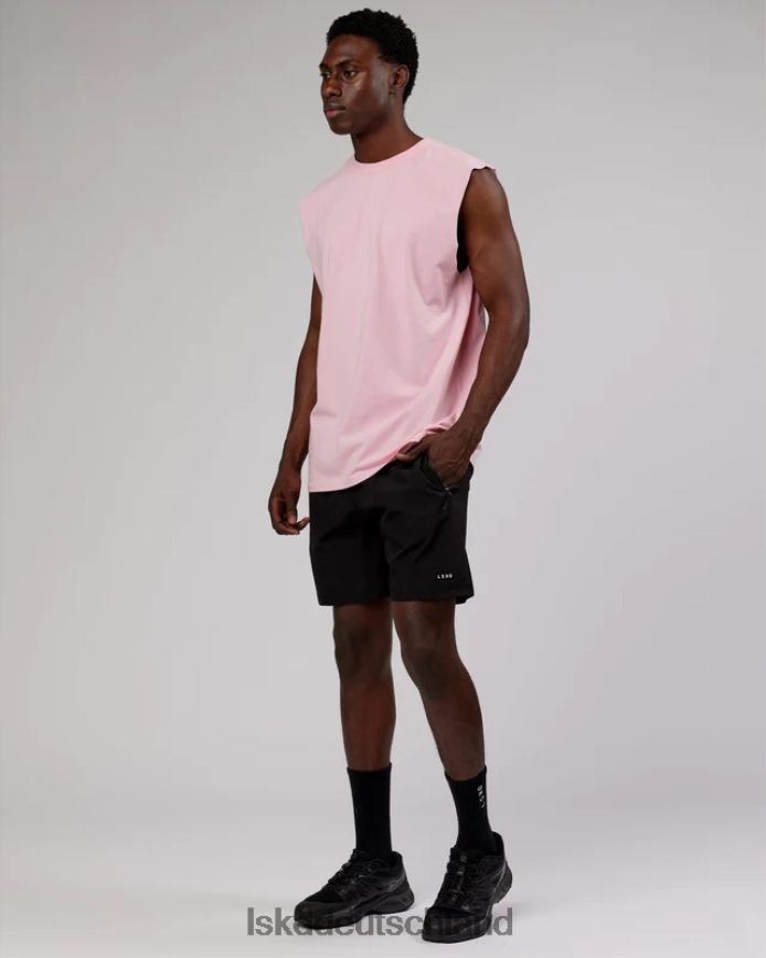 Männer LSKD Übergroßes Tanktop aus ltrd flxcotton – gebleichtes Mauve Bekleidung VD2NLV1018