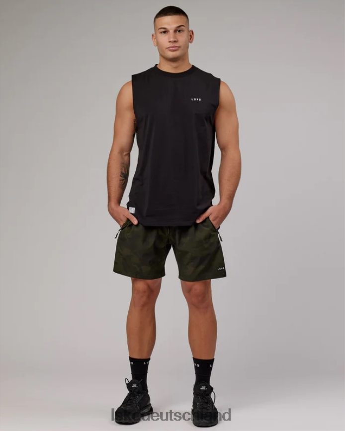 Männer LSKD vs5 flxcotton Tank-Oversize – Schwarz Bekleidung VD2NLV1012