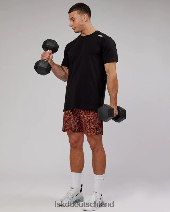 Männer LSKD Athlet flxcotton T-Shirt – schwarz Bekleidung VD2NLV954