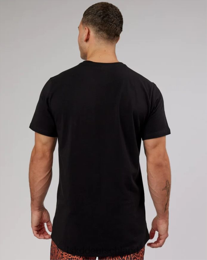 Männer LSKD Athlet flxcotton T-Shirt – schwarz Bekleidung VD2NLV954