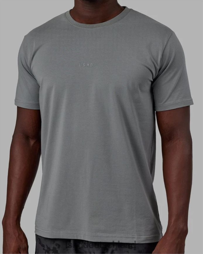 Männer LSKD Base flxcotton T-Shirt – Graphit Bekleidung VD2NLV924