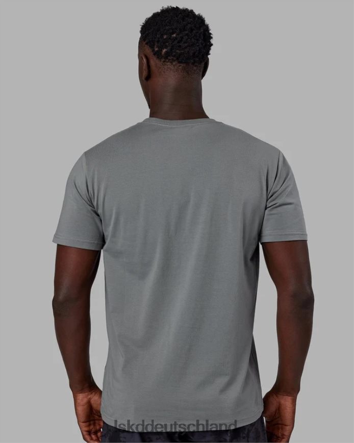 Männer LSKD Base flxcotton T-Shirt – Graphit Bekleidung VD2NLV924