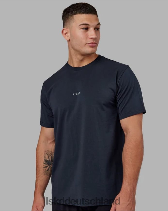 Männer LSKD Base flxcotton T-Shirt – Marineblau Bekleidung VD2NLV943