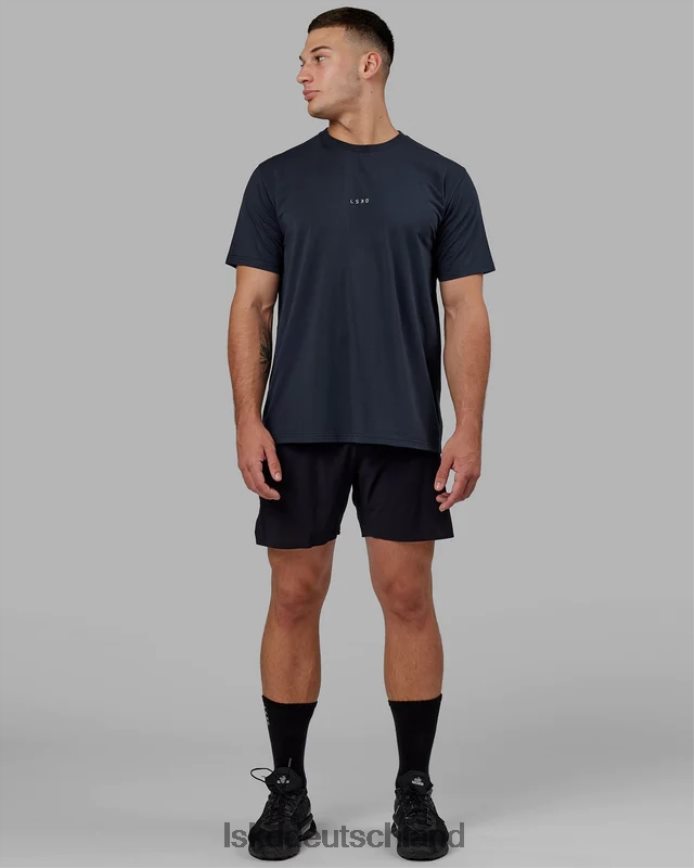 Männer LSKD Base flxcotton T-Shirt – Marineblau Bekleidung VD2NLV943