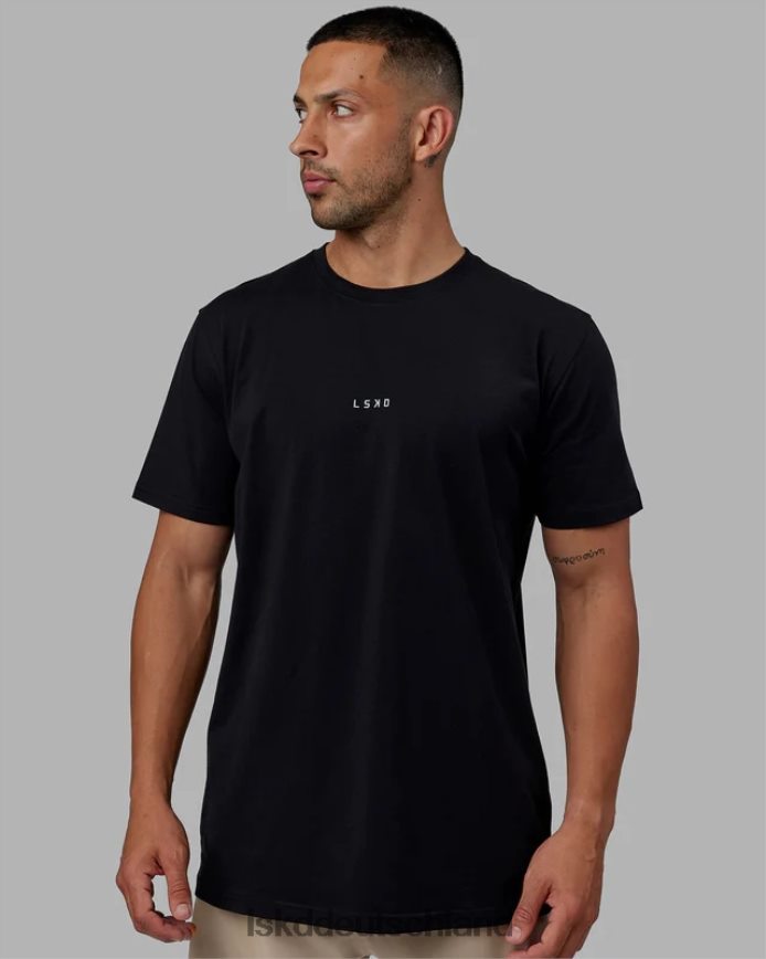 Männer LSKD Base flxcotton T-Shirt – schwarz Bekleidung VD2NLV926