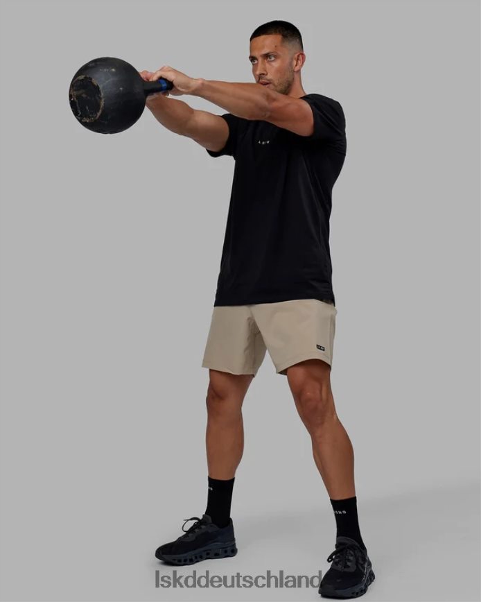 Männer LSKD Base flxcotton T-Shirt – schwarz Bekleidung VD2NLV926