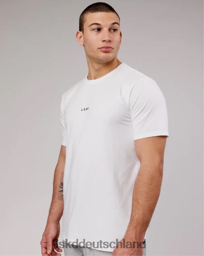 Männer LSKD Base flxcotton T-Shirt – weiß Bekleidung VD2NLV923