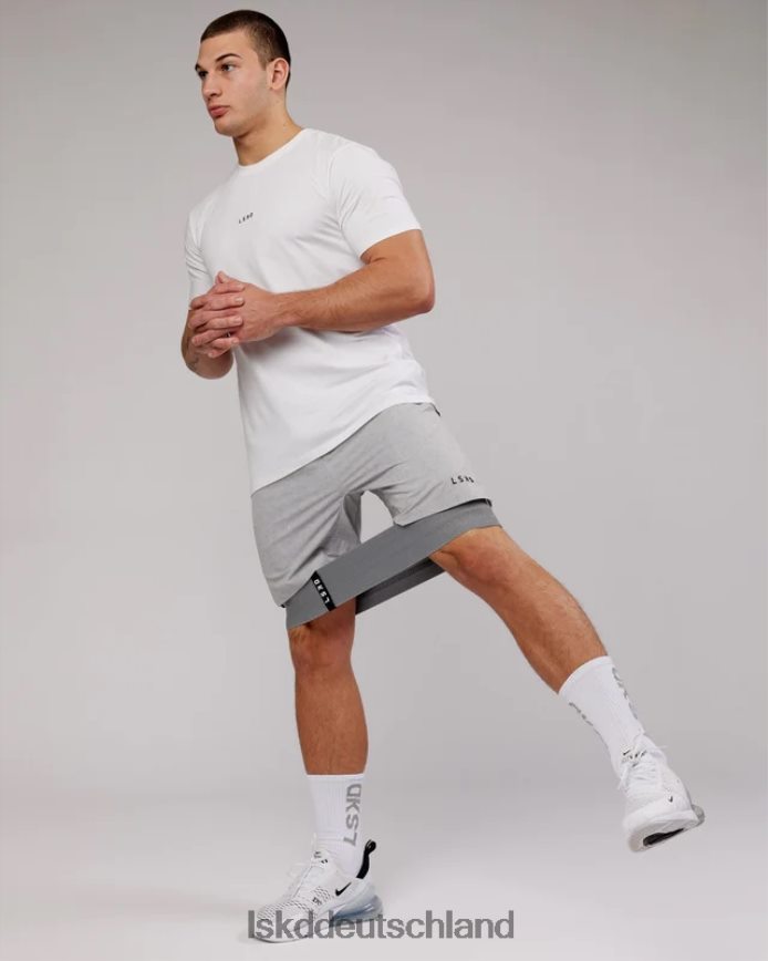 Männer LSKD Base flxcotton T-Shirt – weiß Bekleidung VD2NLV923