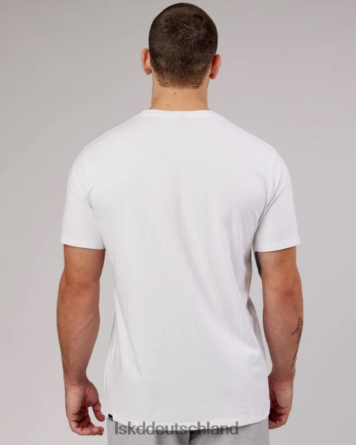 Männer LSKD Base flxcotton T-Shirt – weiß Bekleidung VD2NLV923